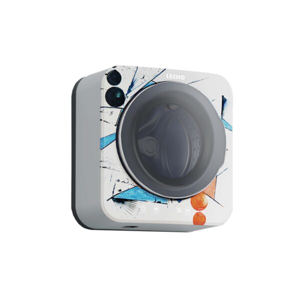 LECHO Artist-Designed Wall-Mounted Washing Machine